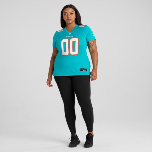 Miami Dolphins Nike Women’s Custom Game Jersey – Aqua - Image 6