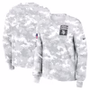 Minnesota Vikings Nike Women’s 2024 Salute To Service Long Sleeve T-Shirt – Arctic Camo