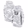 New York Giants Nike Women’s 2024 Salute To Service Club Fleece Oversized Pullover Hoodie – Arctic Camo