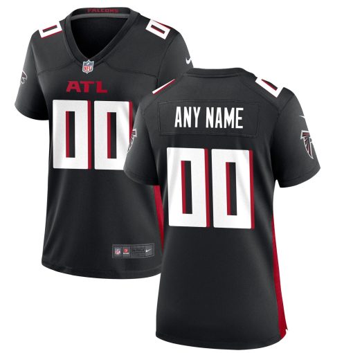 Nike Atlanta Falcons Women’s Custom Game Jersey – Black