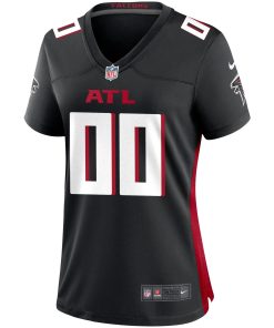Alternative view of Nike Atlanta Falcons Women’s Custom Game Jersey – Black