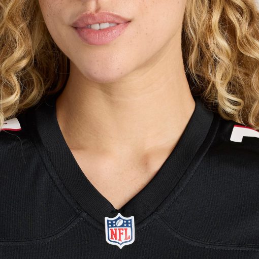 Nike Atlanta Falcons Women’s Custom Game Jersey – Black - Image 6