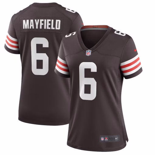 Baker Mayfield Cleveland Browns Nike Women’s Game Player Jersey – Brown