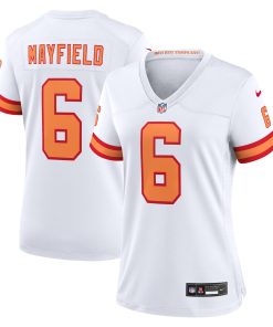 Baker Mayfield ’76 Tampa Bay Buccaneers Nike Women’s  Game Jersey – White