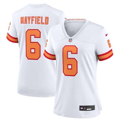 Baker Mayfield ’76 Tampa Bay Buccaneers Nike Women’s  Game Jersey – White