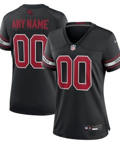 Arizona Cardinals Nike Women’s Alternate Custom Game Jersey – Black