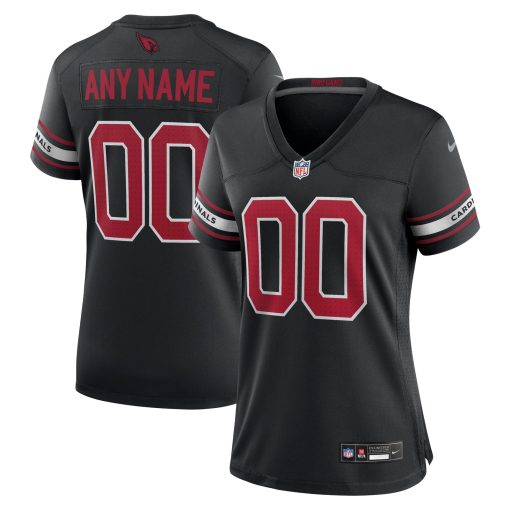 Arizona Cardinals Nike Women’s Alternate Custom Game Jersey – Black
