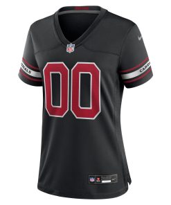 Alternative view of Arizona Cardinals Nike Women’s Alternate Custom Game Jersey – Black