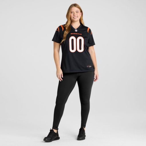 Cincinnati Bengals Nike Women’s Game Custom Jersey – Black - Image 6