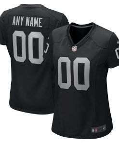 Las Vegas Raiders Nike Women’s Custom Game Jersey – Black