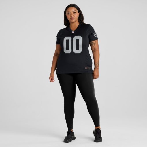 Las Vegas Raiders Nike Women’s Custom Game Jersey – Black - Image 6