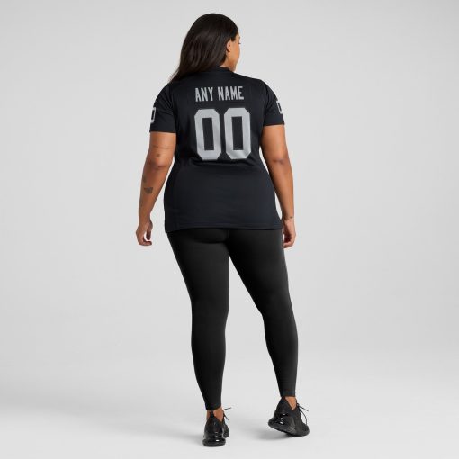 Las Vegas Raiders Nike Women’s Custom Game Jersey – Black - Image 7