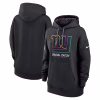 New York Giants Nike Women’s 2024 NFL Crucial Catch Club Pullover Hoodie – Black
