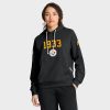 Pittsburgh Steelers Nike Women’s 1933 Sideline Throwback Performance Pullover Hoodie – Black