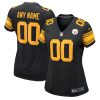 Pittsburgh Steelers Nike Women’s Alternate Custom Game Jersey – Black