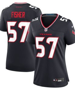 Blake Fisher Houston Texans Nike Women’s Team Game Jersey – Navy