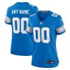 Detroit Lions Nike Women’s Custom Game Jersey – Blue