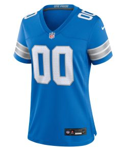 Alternative view of Detroit Lions Nike Women’s Custom Game Jersey – Blue