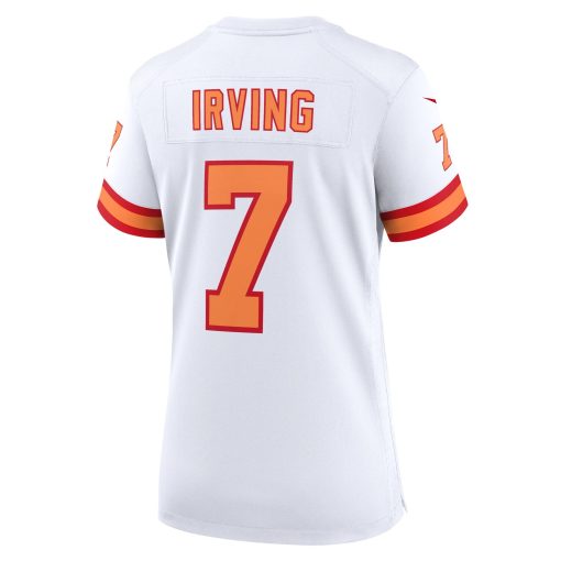 Bucky Irving ’76 Tampa Bay Buccaneers Nike Women’s  Game Jersey – White - Image 3