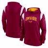 Washington Commanders Nike Women’s Sideline Stack Performance Pullover Hoodie – Burgundy