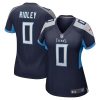 Calvin Ridley Tennessee Titans Nike Women’s Game Player Jersey – Navy
