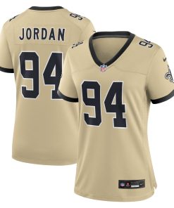 Cameron Jordan New Orleans Saints Nike Women’s Gameday Golds Alternate Game Player Jersey – Gold