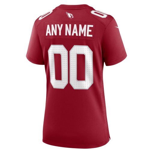 Arizona Cardinals Nike Women’s Custom Game Jersey – Cardinal - Image 3