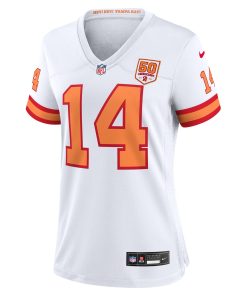 Alternative view of Chris Godwin Jr. ’76 Tampa Bay Buccaneers Nike Women’s 50th Season Game Jersey – White