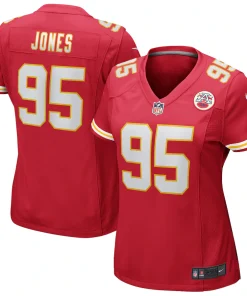 Women’s Nike Chris Jones Red Kansas City Chiefs Game Jersey