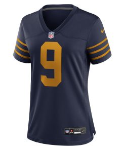 Alternative view of Christian Watson Green Bay Packers Nike Women’s The 1923 Classic Game Jersey – Navy