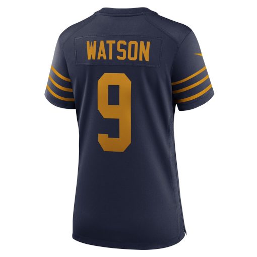 Christian Watson Green Bay Packers Nike Women’s The 1923 Classic Game Jersey – Navy - Image 3