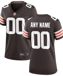 Nike Cleveland Browns Women’s Custom Game Jersey – Brown