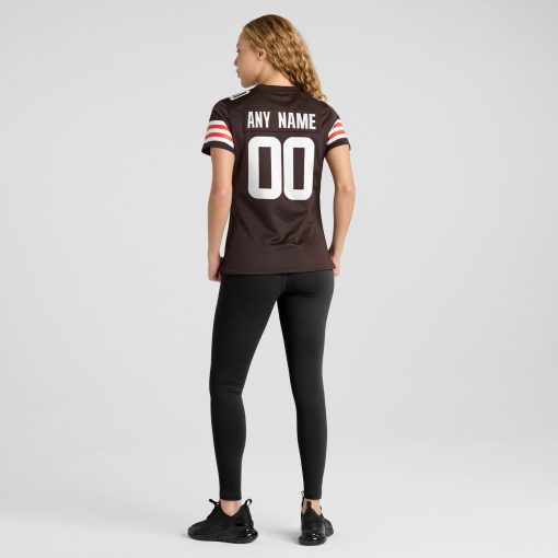 Nike Cleveland Browns Women’s Custom Game Jersey – Brown - Image 5