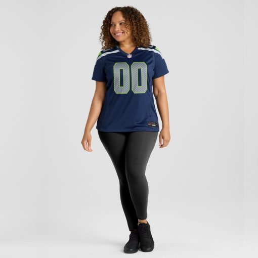 Seattle Seahawks Nike Women’s Custom Game Jersey – College Navy - Image 6
