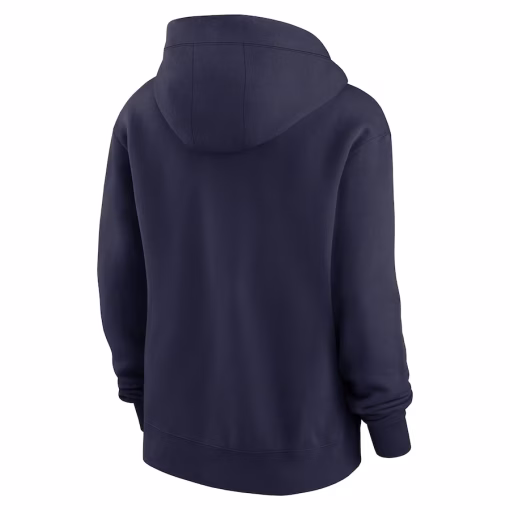 Seattle Seahawks Nike Women’s Phoenix Hoodie Full-Zip Sweatshirt – College Navy - Image 3