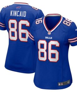 Dalton Kincaid Buffalo Bills Nike Women’s Home Game Jersey – Royal