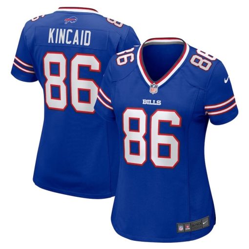 Dalton Kincaid Buffalo Bills Nike Women’s Home Game Jersey – Royal