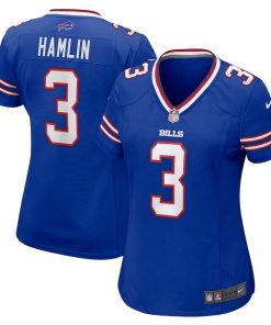 Damar Hamlin Buffalo Bills Nike Women’s Game Jersey – Royal