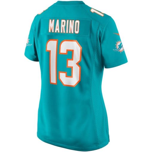 Dan Marino Miami Dolphins Nike Women’s Game Retired Player Jersey – Aqua - Image 3