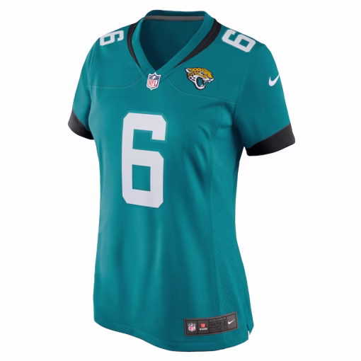 Darnell Savage Jacksonville Jaguars Nike Women’s Team Game Jersey – Teal - Image 2