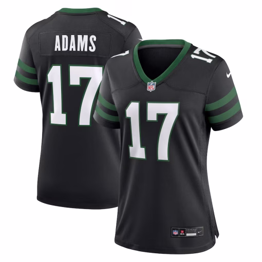 Davante Adams New York Jets Nike Women’s Alternate Game Jersey – Legacy Black