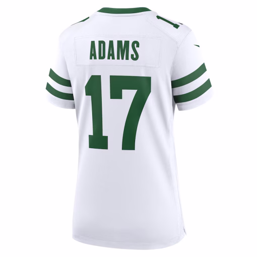 Davante Adams New York Jets Nike Women’s Game Jersey – Legacy White - Image 2