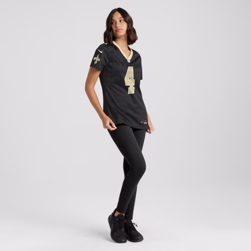 Cameron Jordan New Orleans Saints Nike Women’s Game Jersey – Black (Copy) - Image 4