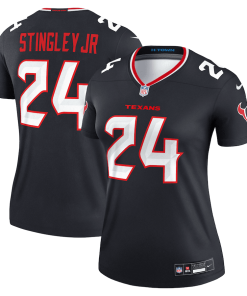 Derek Stingley Jr. Houston Texans Nike Women’s Legend Player Performance Top – Navy