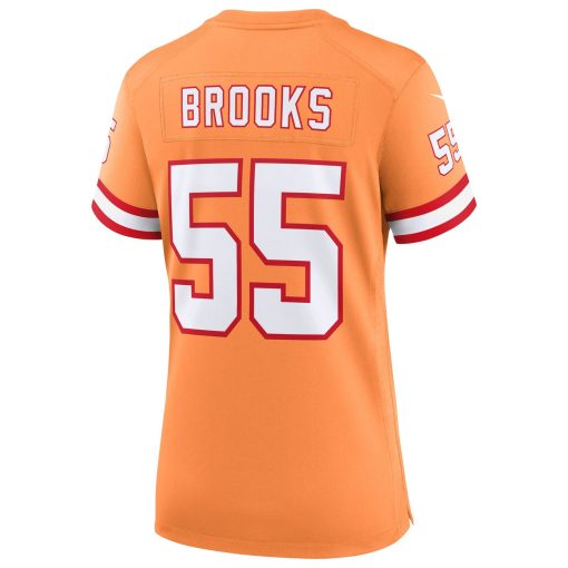 Derrick Brooks  Tampa Bay Buccaneers Nike Women’s 50th Season Game Jersey – Creamsicle - Image 3