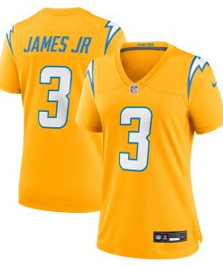 Derwin James Jr. Los Angeles Chargers Nike Women’s Alternate Charger Power Game Jersey – Gold