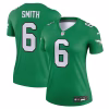 Women’s Philadelphia Eagles DeVonta Smith Nike Kelly Green Alternate Legend Player Performance Top