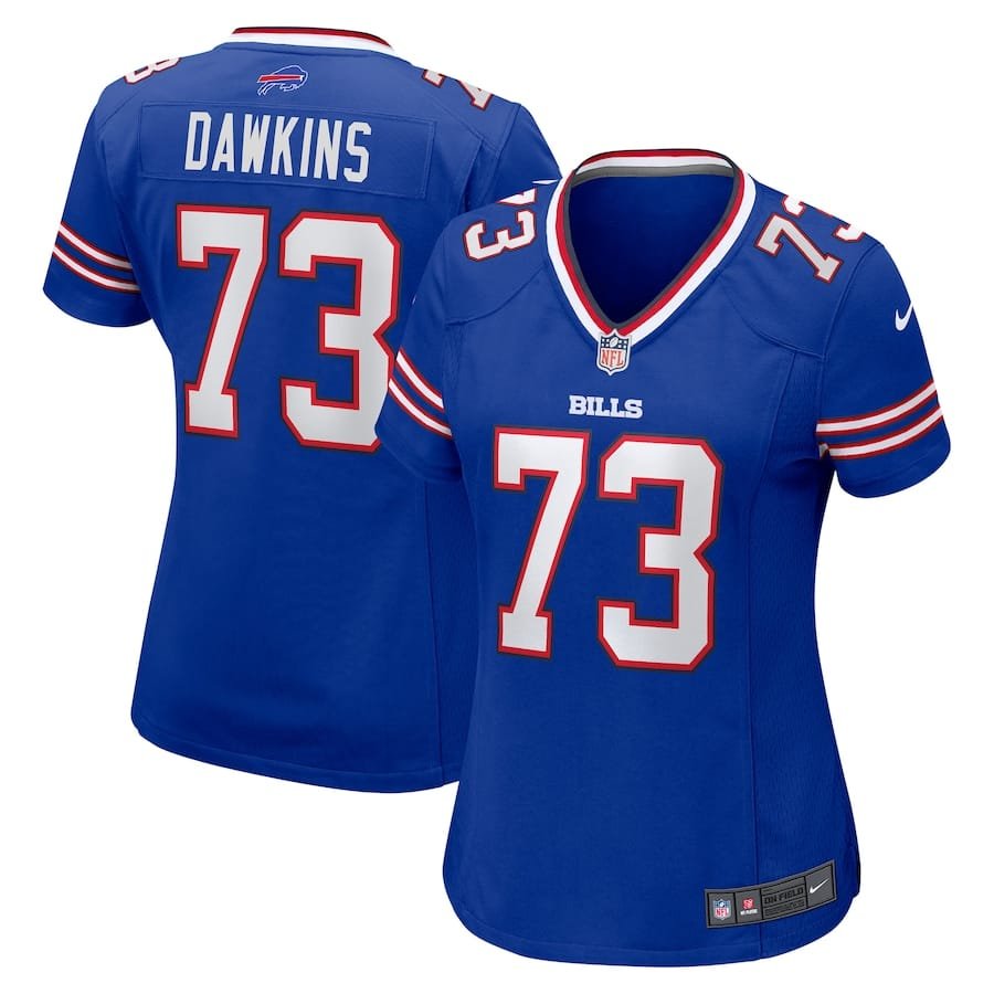 Dion Dawkins Buffalo Bills Nike Women’s Game Jersey – Royal