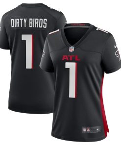 Dirty Birds Atlanta Falcons Nike Women’s Game Jersey – Black