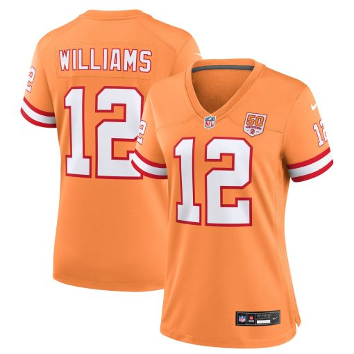 Doug Williams  Tampa Bay Buccaneers Nike Women’s 50th Season Game Jersey – Creamsicle
